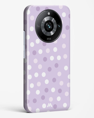 Polka Dots in Violet Hard Case Phone Cover-(Realme)