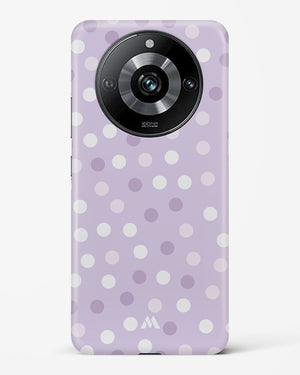 Polka Dots in Violet Hard Case Phone Cover-(Realme)