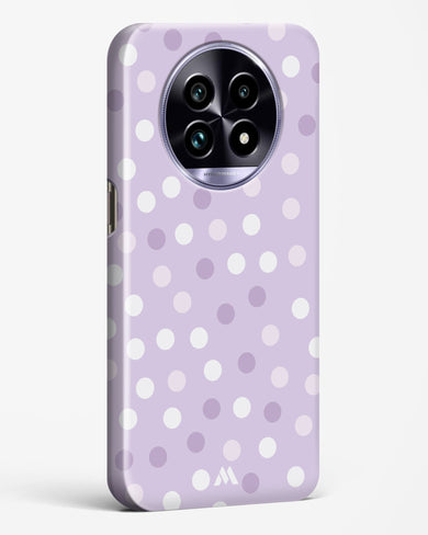 Polka Dots in Violet Hard Case Phone Cover (Realme)
