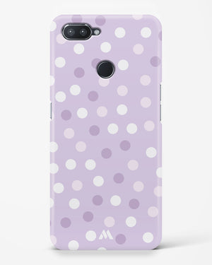 Polka Dots in Violet Hard Case Phone Cover-(Realme)