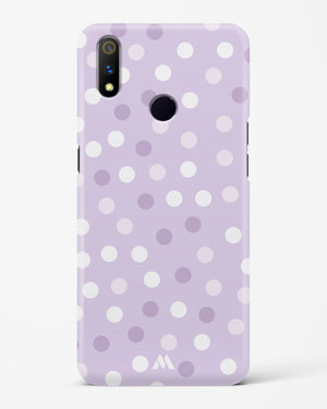 Polka Dots in Violet Hard Case Phone Cover-(Realme)