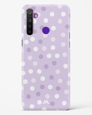 Polka Dots in Violet Hard Case Phone Cover-(Realme)