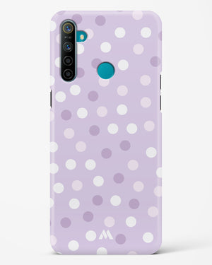 Polka Dots in Violet Hard Case Phone Cover-(Realme)