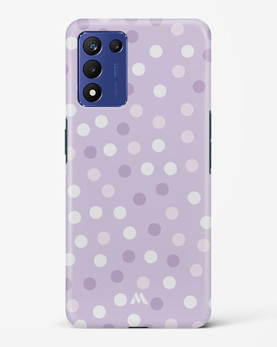 Polka Dots in Violet Hard Case Phone Cover (Realme)