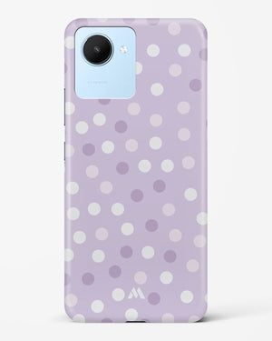 Polka Dots in Violet Hard Case Phone Cover-(Realme)