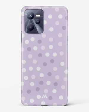 Polka Dots in Violet Hard Case Phone Cover-(Realme)