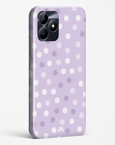 Polka Dots in Violet Hard Case Phone Cover-(Realme)