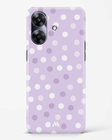 Polka Dots in Violet Hard Case Phone Cover (Realme)
