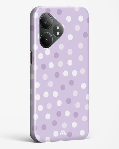 Polka Dots in Violet Hard Case Phone Cover (Realme)