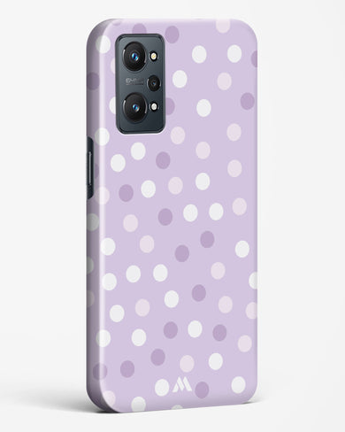 Polka Dots in Violet Hard Case Phone Cover-(Realme)