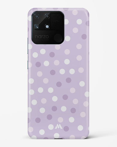 Polka Dots in Violet Hard Case Phone Cover-(Realme)