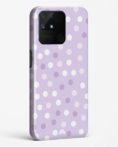 Polka Dots in Violet Hard Case Phone Cover-(Realme)