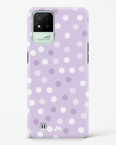 Polka Dots in Violet Hard Case Phone Cover (Realme)