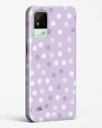 Polka Dots in Violet Hard Case Phone Cover (Realme)