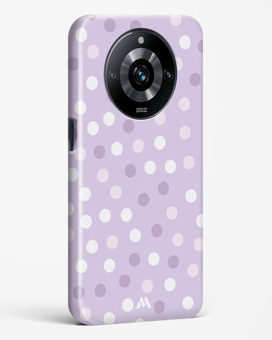 Polka Dots in Violet Hard Case Phone Cover-(Realme)