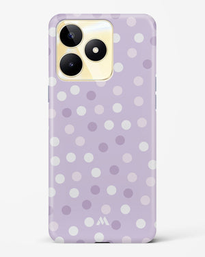 Polka Dots in Violet Hard Case Phone Cover (Realme)