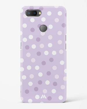 Polka Dots in Violet Hard Case Phone Cover-(Realme)