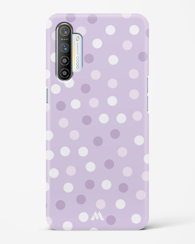 Polka Dots in Violet Hard Case Phone Cover-(Realme)