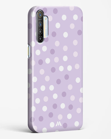 Polka Dots in Violet Hard Case Phone Cover-(Realme)