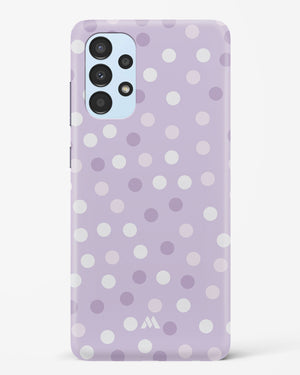 Polka Dots in Violet Hard Case Phone Cover (Samsung)