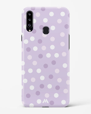 Polka Dots in Violet Hard Case Phone Cover-(Samsung)