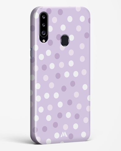 Polka Dots in Violet Hard Case Phone Cover-(Samsung)