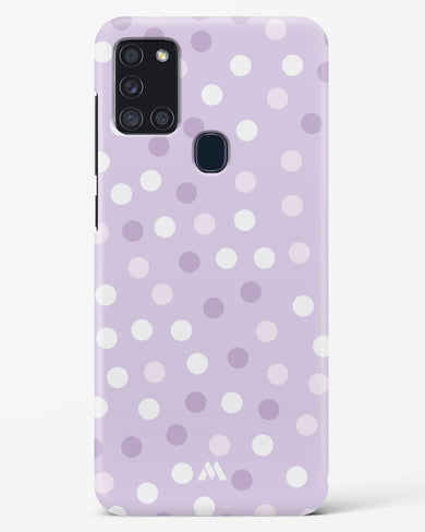 Polka Dots in Violet Hard Case Phone Cover-(Samsung)