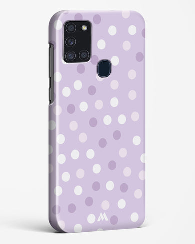 Polka Dots in Violet Hard Case Phone Cover-(Samsung)