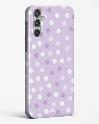 Polka Dots in Violet Hard Case Phone Cover (Samsung)