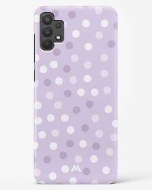 Polka Dots in Violet Hard Case Phone Cover (Samsung)