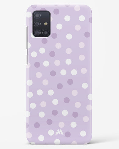 Polka Dots in Violet Hard Case Phone Cover-(Samsung)