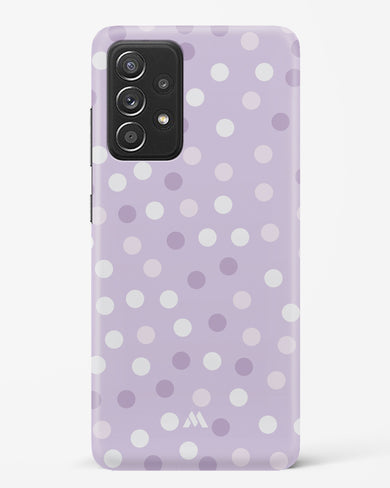 Polka Dots in Violet Hard Case Phone Cover-(Samsung)