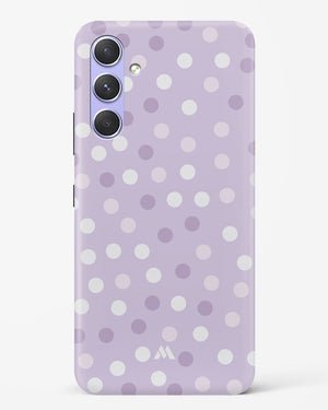 Polka Dots in Violet Hard Case Phone Cover (Samsung)