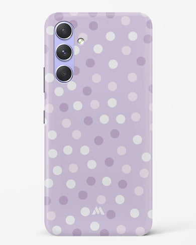 Polka Dots in Violet Hard Case Phone Cover (Samsung)