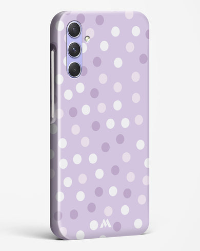 Polka Dots in Violet Hard Case Phone Cover (Samsung)