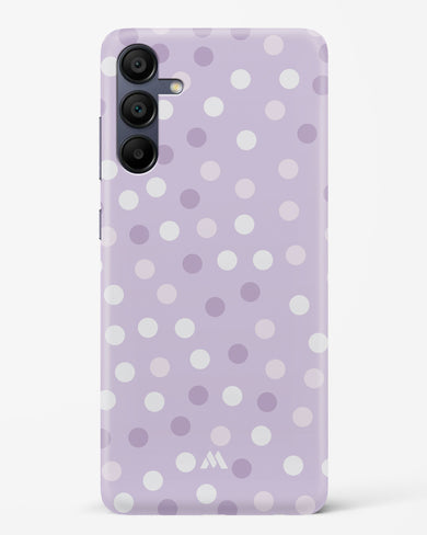 Polka Dots in Violet Hard Case Phone Cover (Samsung)