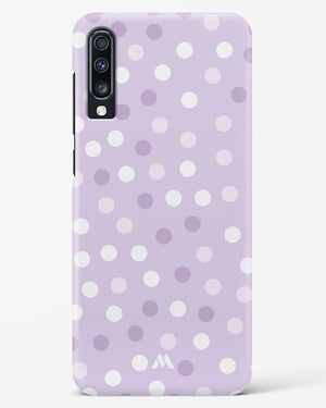 Polka Dots in Violet Hard Case Phone Cover (Samsung)