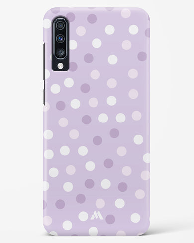 Polka Dots in Violet Hard Case Phone Cover (Samsung)