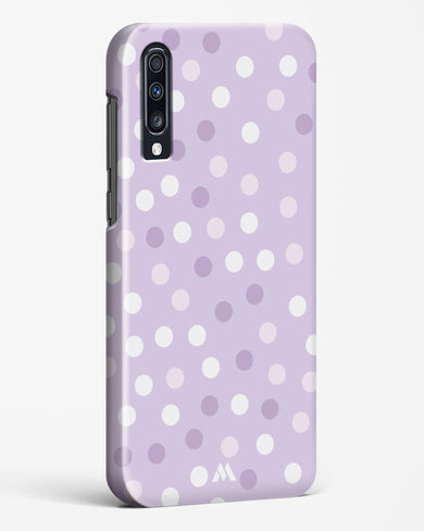 Polka Dots in Violet Hard Case Phone Cover (Samsung)