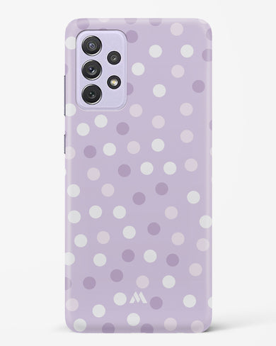 Polka Dots in Violet Hard Case Phone Cover-(Samsung)