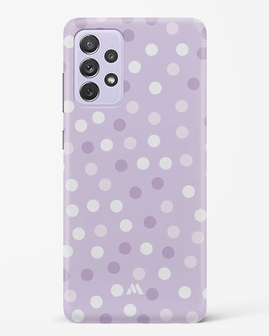 Polka Dots in Violet Hard Case Phone Cover (Samsung)