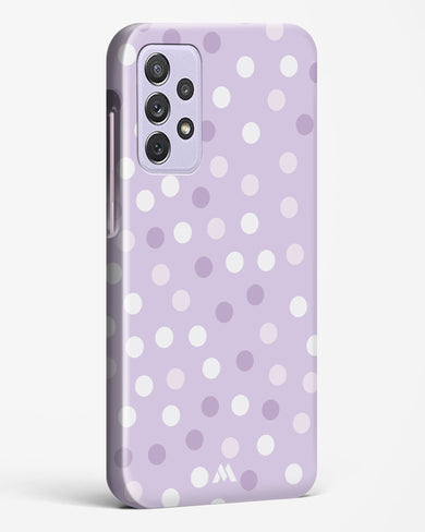 Polka Dots in Violet Hard Case Phone Cover (Samsung)
