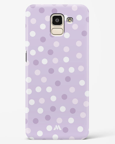 Polka Dots in Violet Hard Case Phone Cover-(Samsung)