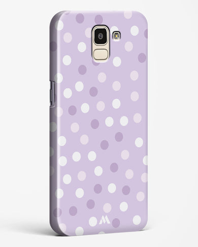 Polka Dots in Violet Hard Case Phone Cover-(Samsung)