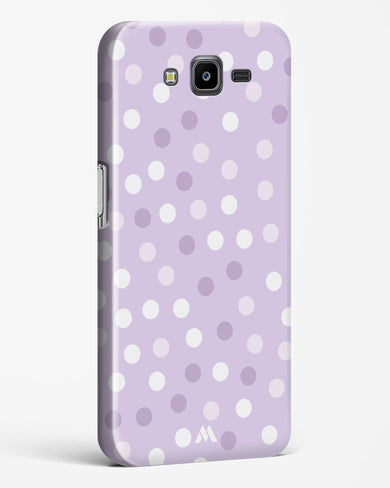 Polka Dots in Violet Hard Case Phone Cover-(Samsung)