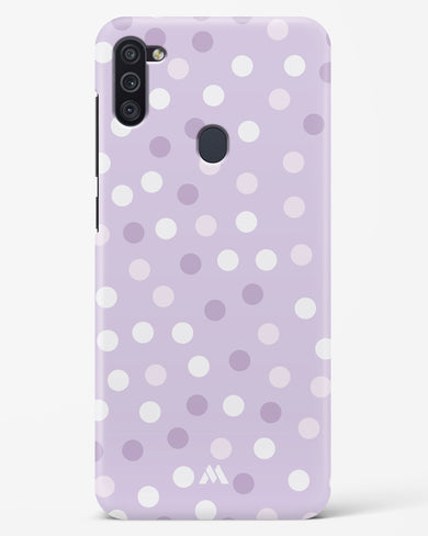 Polka Dots in Violet Hard Case Phone Cover (Samsung)