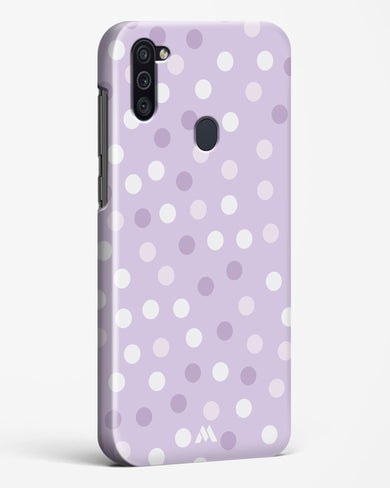 Polka Dots in Violet Hard Case Phone Cover (Samsung)