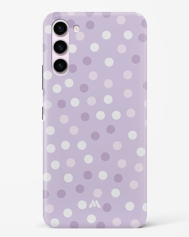 Polka Dots in Violet Hard Case Phone Cover-(Samsung)