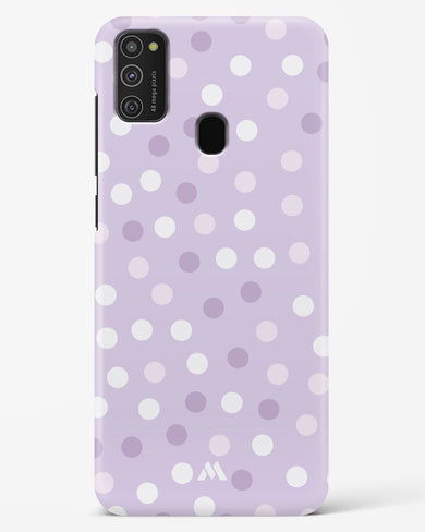 Polka Dots in Violet Hard Case Phone Cover-(Samsung)