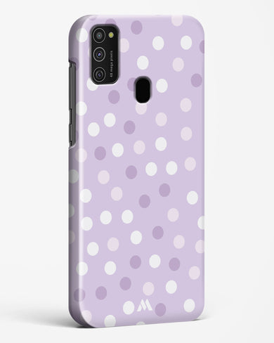 Polka Dots in Violet Hard Case Phone Cover-(Samsung)